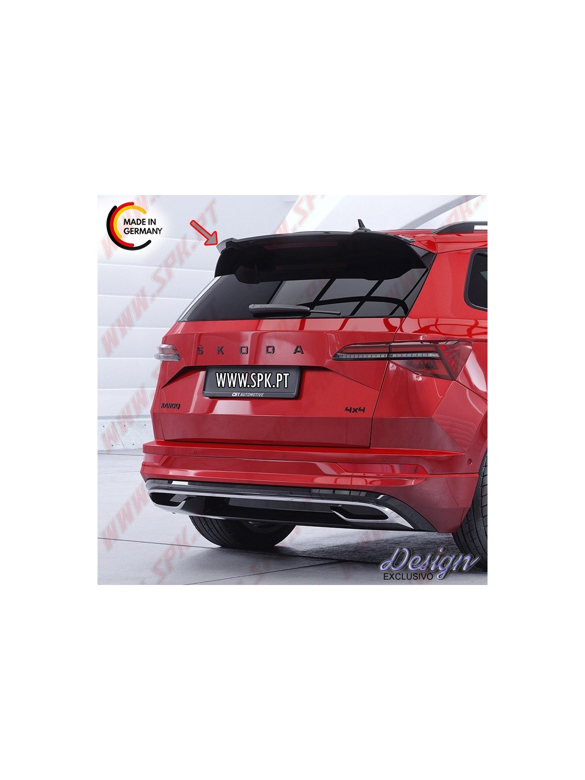 Aileron Traseiro - Skoda Karoq Facelift SportLine (2021-)