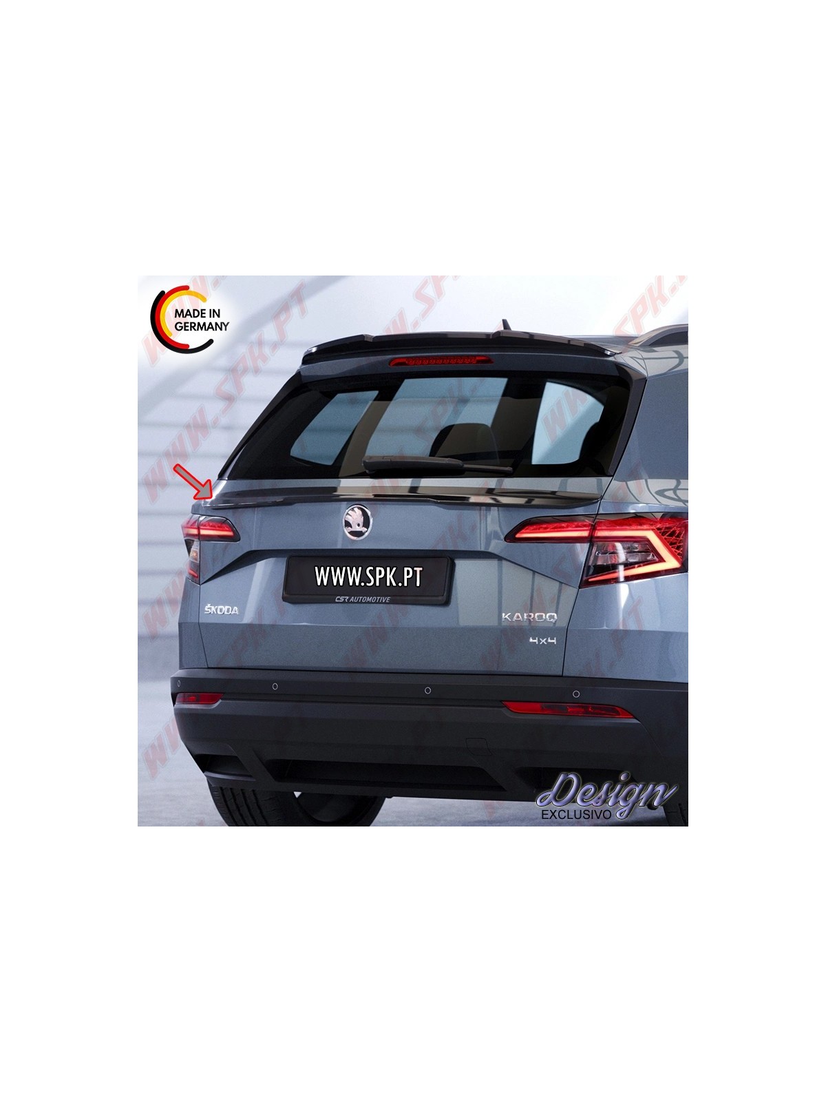 Aileron Traseiro Inferior - Skoda Karoq (2017-)