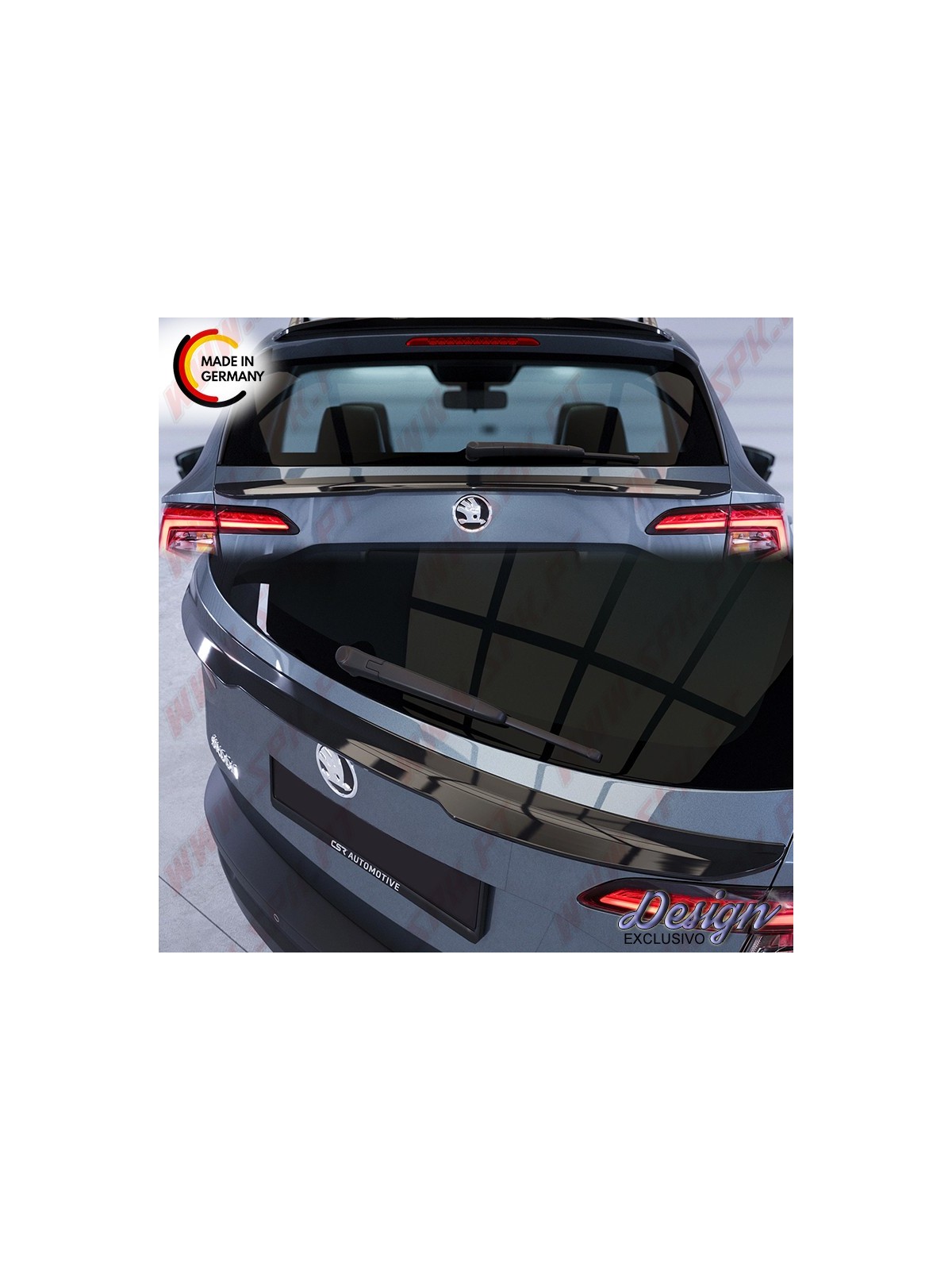 Aileron Traseiro Inferior - Skoda Karoq (2017-)