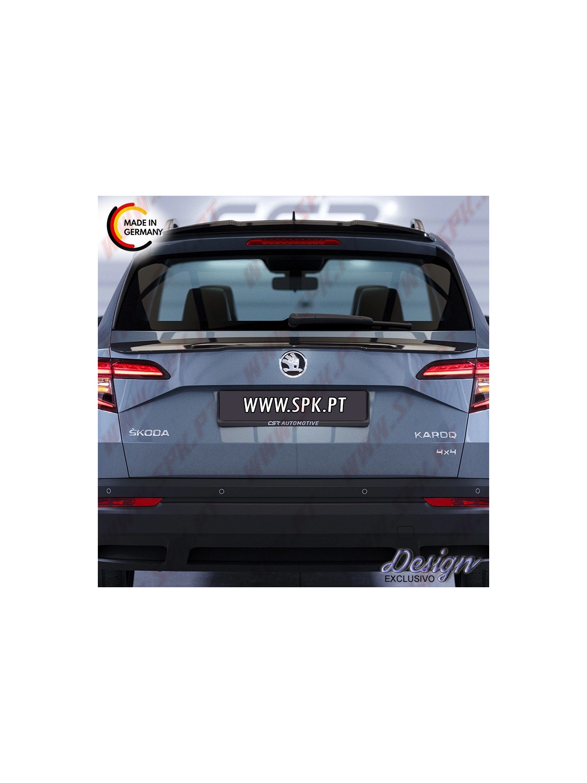 Aileron Traseiro Inferior - Skoda Karoq (2017-)