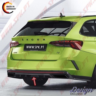 Difusor Traseiro - Skoda Octavia 4 RS / RS Plus (2019-)