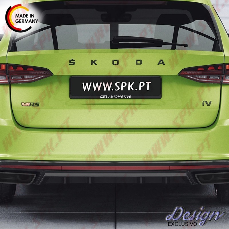 Difusor Traseiro - Skoda Octavia 4 RS / RS Plus (2019-)