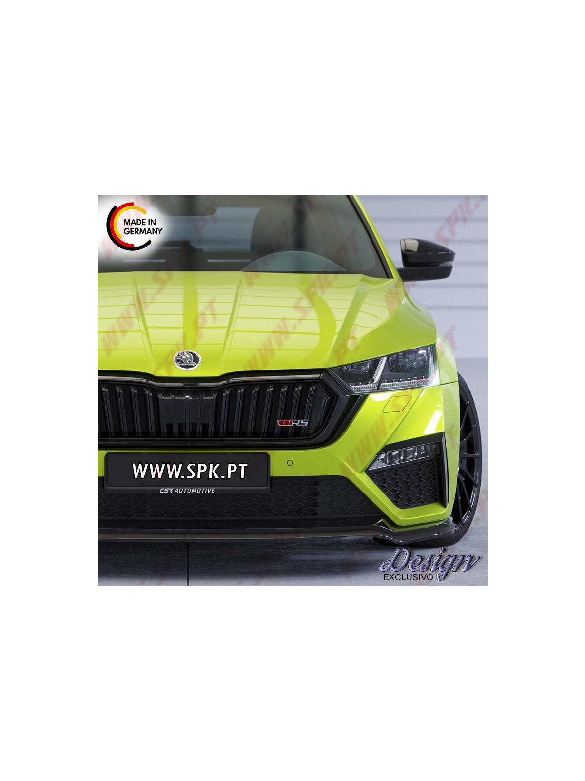 Lip Spoiler Frontal - Skoda Octavia 4 RS / RS Plus (2019-)