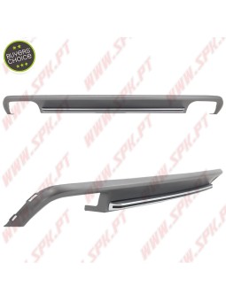 Difusor Traseiro + Ponteiras Look S6 - Audi A6 C7 (2010-2014)