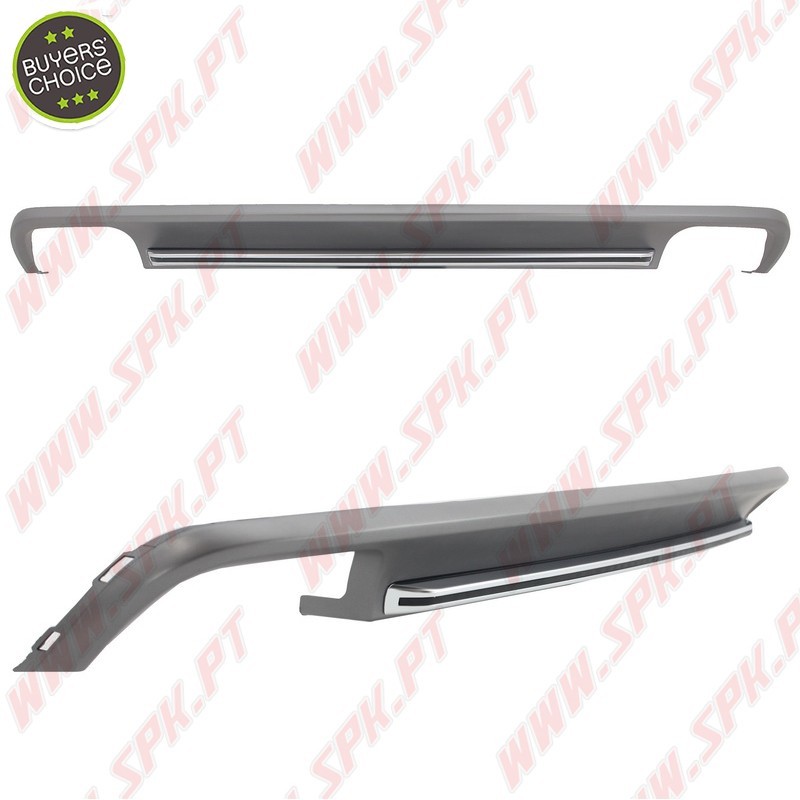 Difusor Traseiro + Ponteiras Look S6 - Audi A6 C7 (2010-2014)