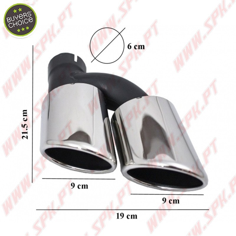 Difusor Traseiro + Ponteiras Look S6 - Audi A6 C7 (2010-2014)