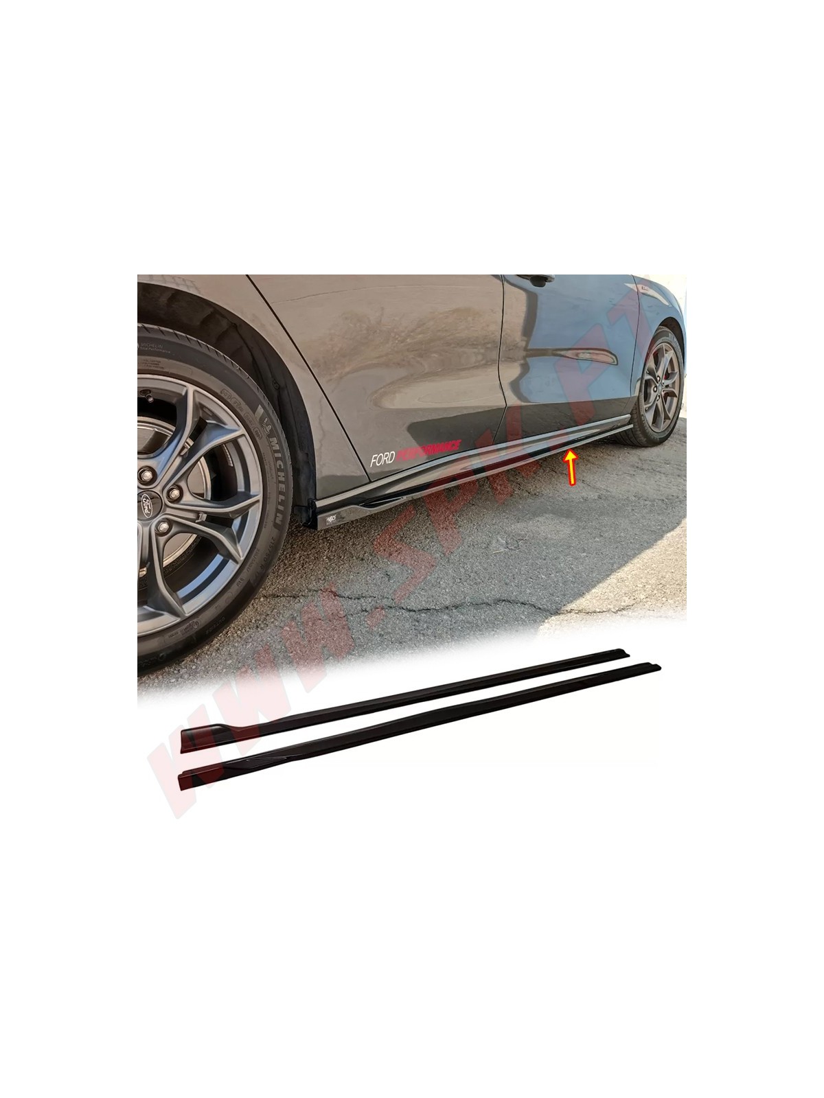 Extensão de Embaladeiras - Ford Focus 4 ST / ST-Line (2018-)