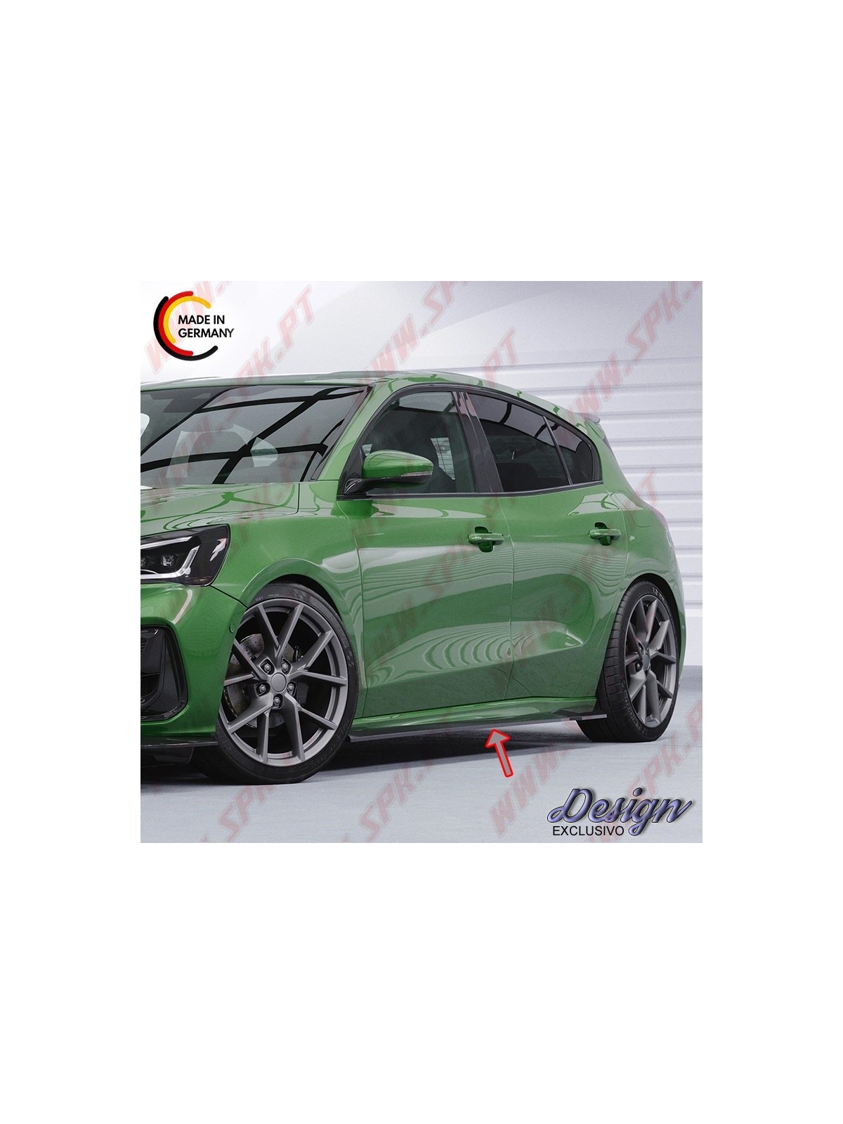 Extensão de Embaladeiras - Ford Focus 4 ST / ST-Line (2018-)