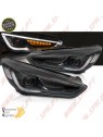 Faróis Look DRL LED Black - Ford Focus 4 (2014-2018)