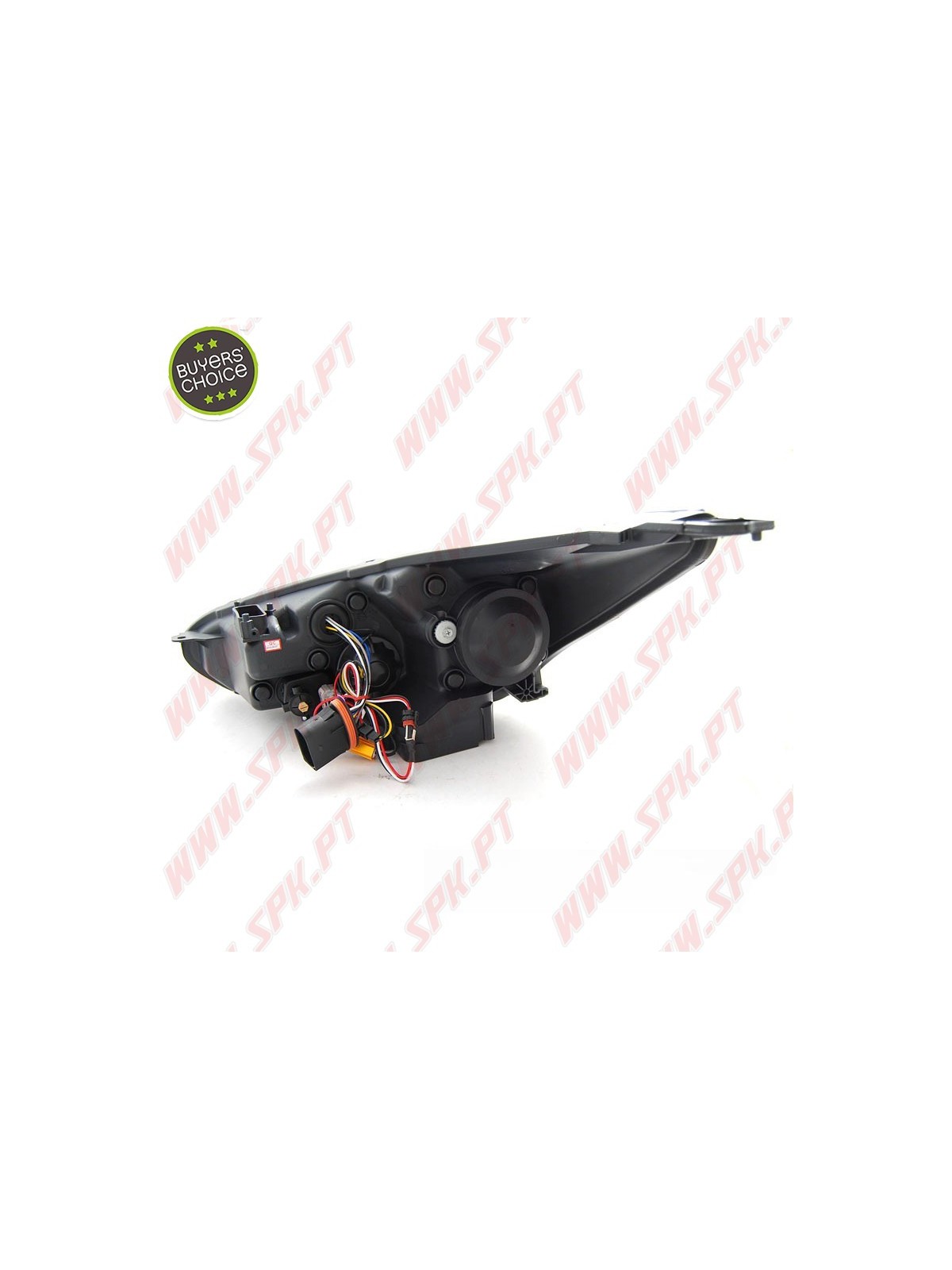 Faróis Look DRL V.2 LED Black - Ford Focus 4 (2014-2018)