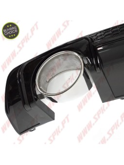 Difusor Traseiro + Ponteiras Look RS - Audi TT 8S (2014-2018)