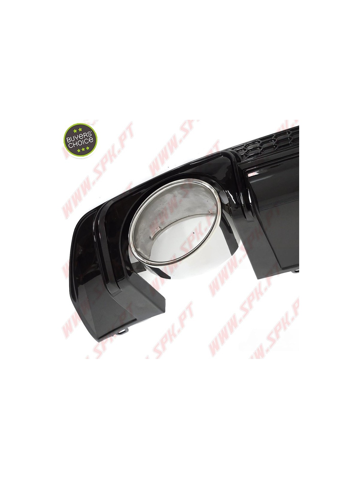 Difusor Traseiro + Ponteiras Look RS - Audi TT 8S (2014-2018)