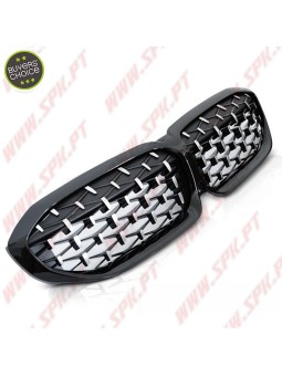 Grelhas Frontais Look Diamond Black - BMW G20 / G21 (2018-2022)