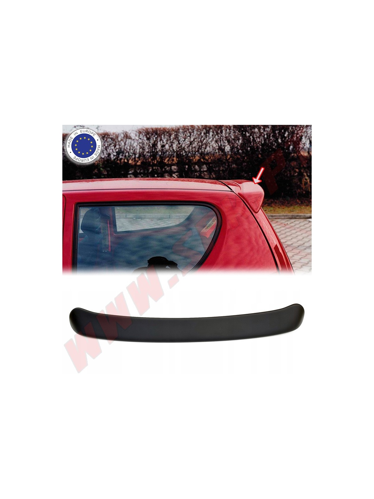 Aileron Traseiro Fiat Seicento (1998-2005) Aileron Traseiro Fiat Seicento (1998-2005)