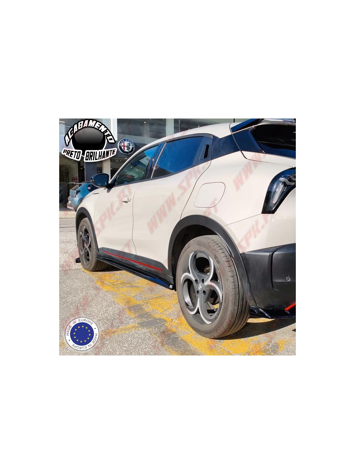 Extensão de Embaladeiras - Alfa Romeo Junior (2024-)