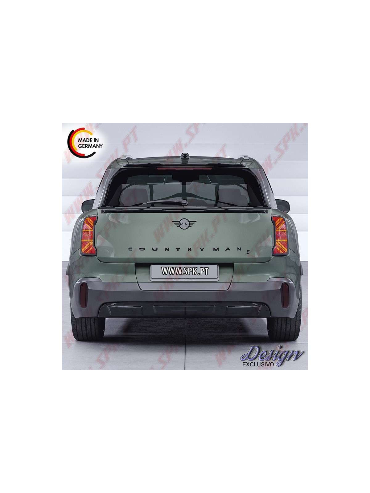 Aileron Traseiro Inferior - Mini Countryman U25 (2024-)