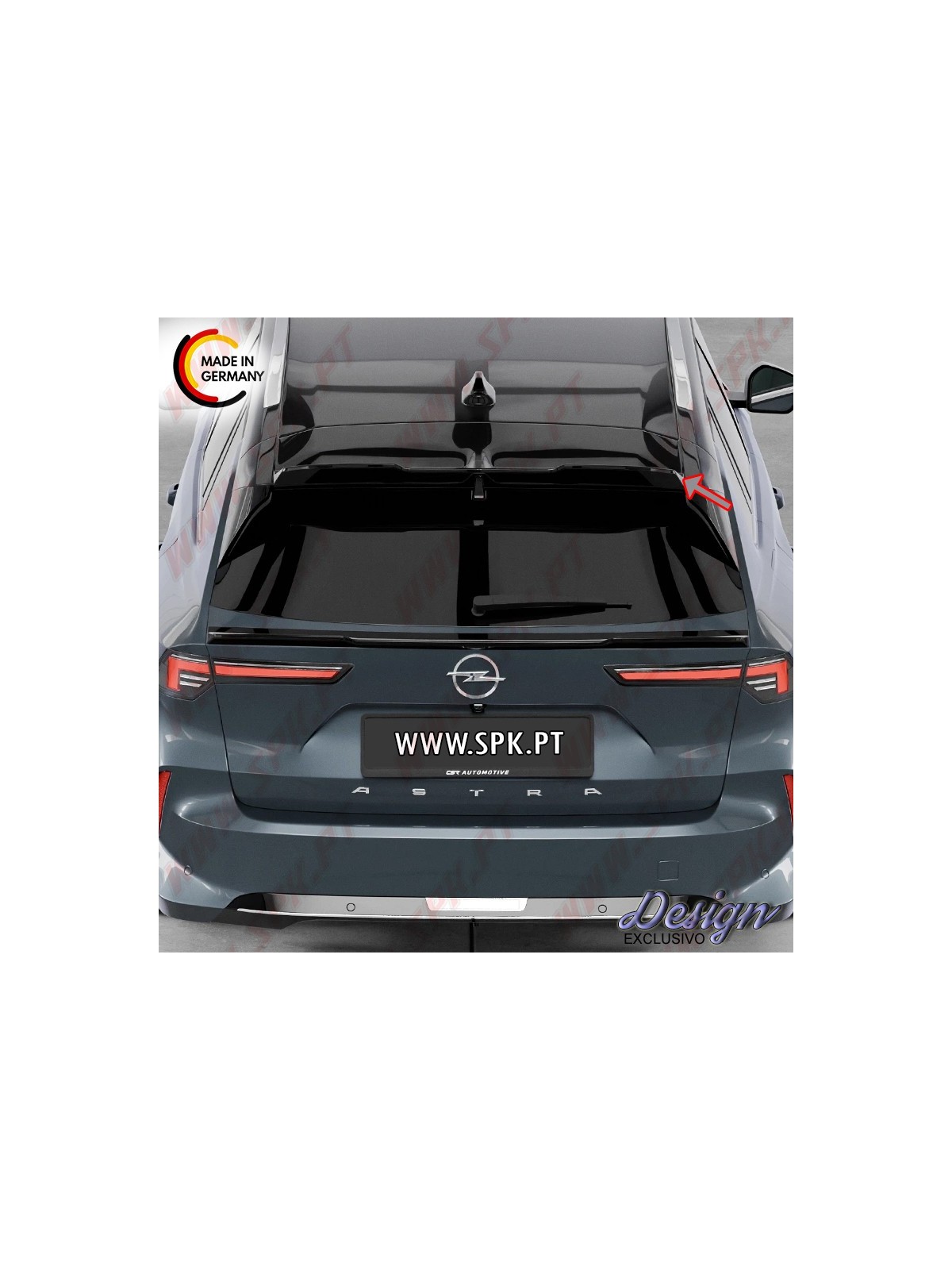 Aileron Traseiro Superior - Opel Astra L - SportsTourer (2021-)