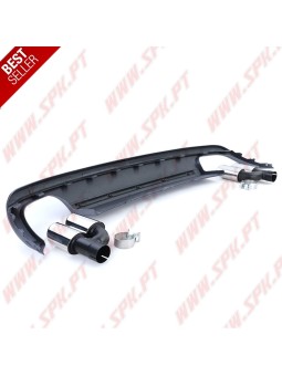 Difusor Traseiro + Ponteiras Look S5 - Audi A5 8T (2011-2016)