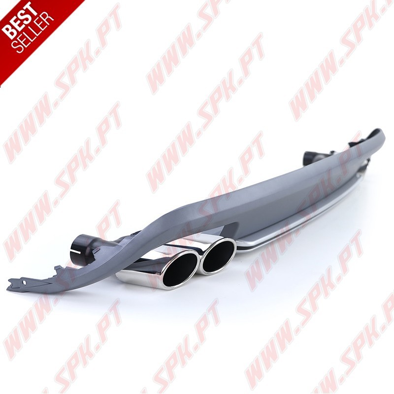 Difusor Traseiro + Ponteiras Look S5 - Audi A5 8T (2011-2016)