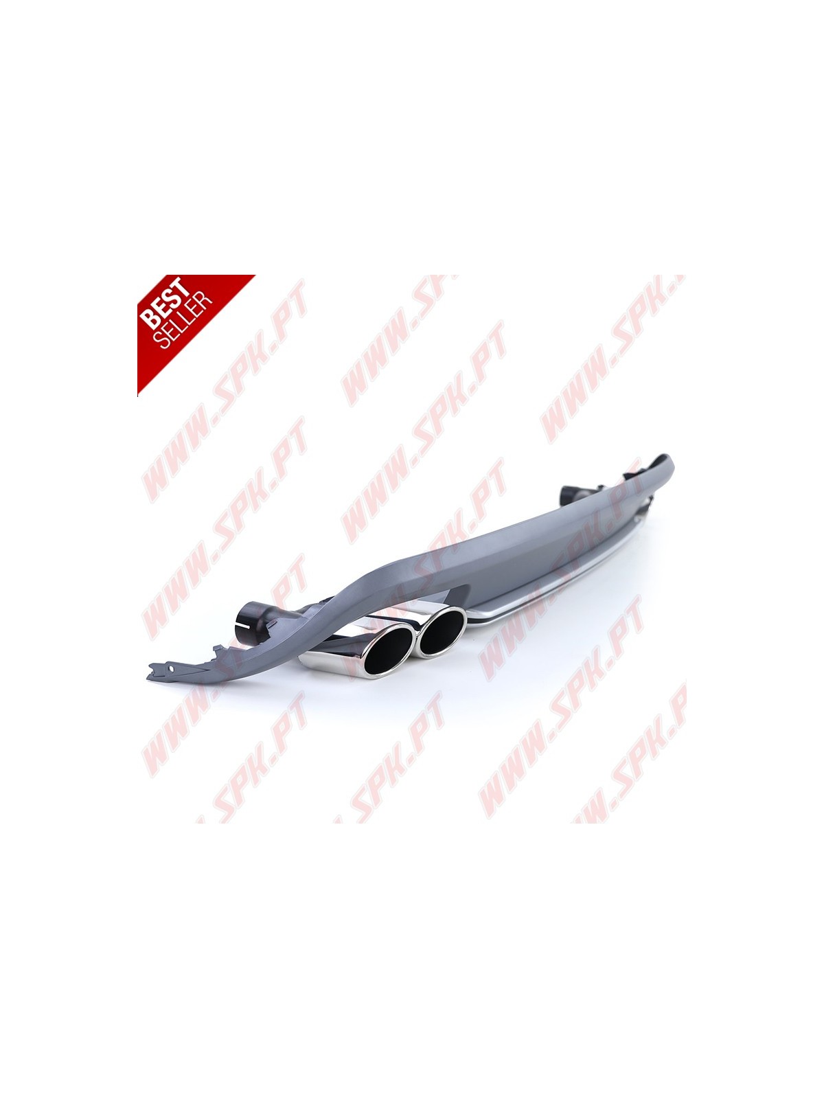 Difusor Traseiro + Ponteiras Look S5 - Audi A5 8T (2011-2016)