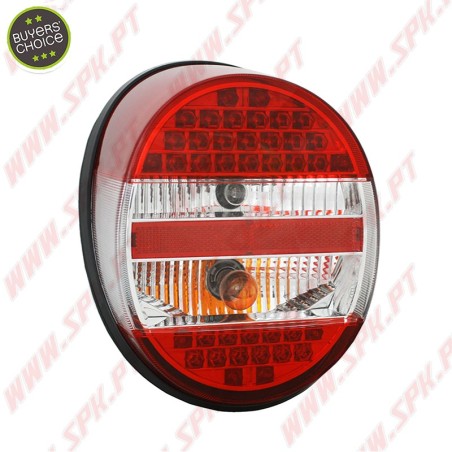 Farolins LED Red+Clear - VW Beetle "Carocha" (1972-)