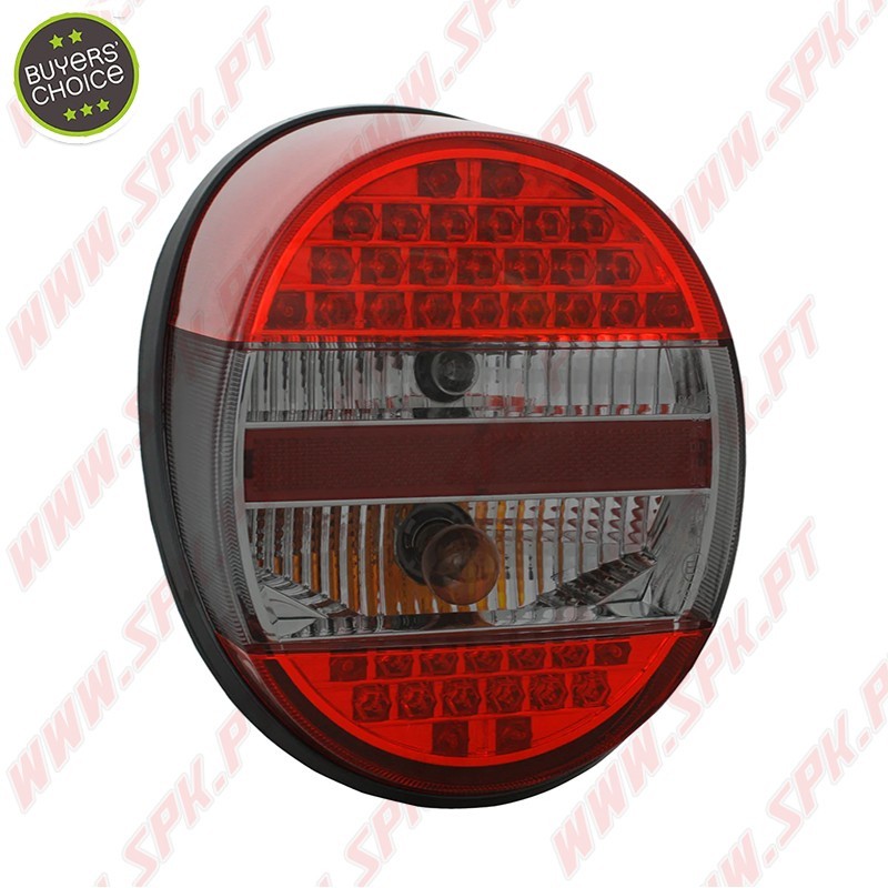 Farolins LED Red+Smoke - VW Beetle "Carocha" (1972-)