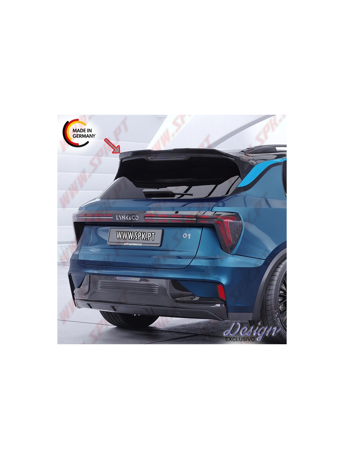 Aileron Traseiro Superior - Lynk & Co 01 (2017-)