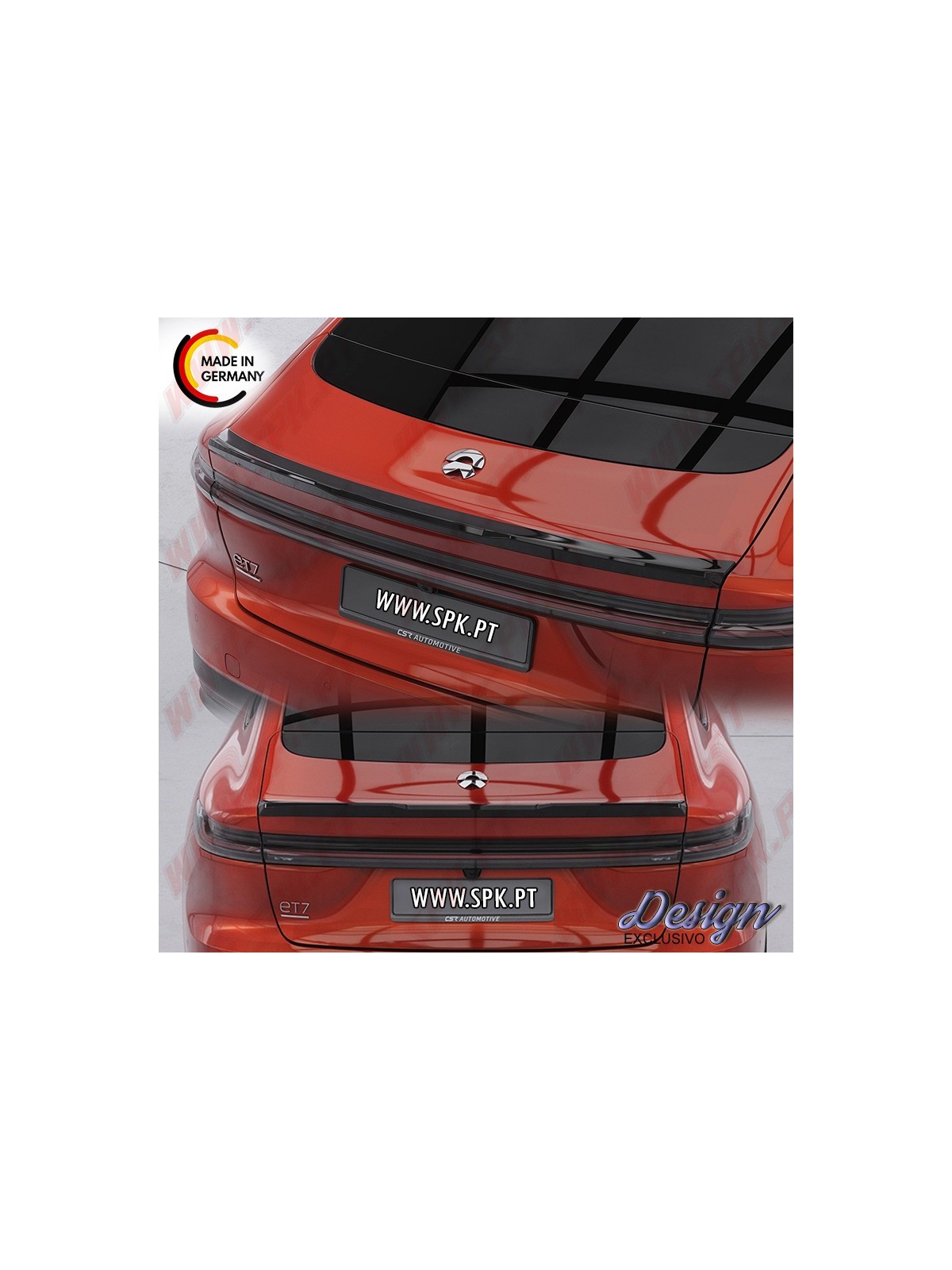 Aileron Traseiro Inferior - Nio ET7 (2022-)