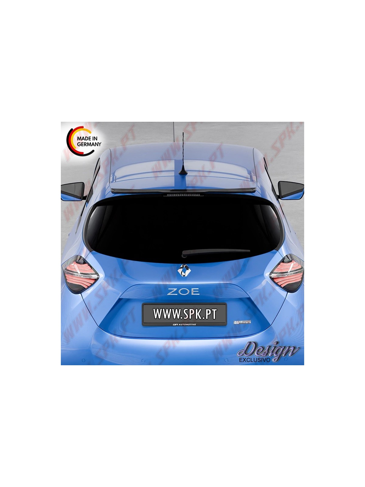 Aileron Traseiro Superior - Renault ZOE (2012-)