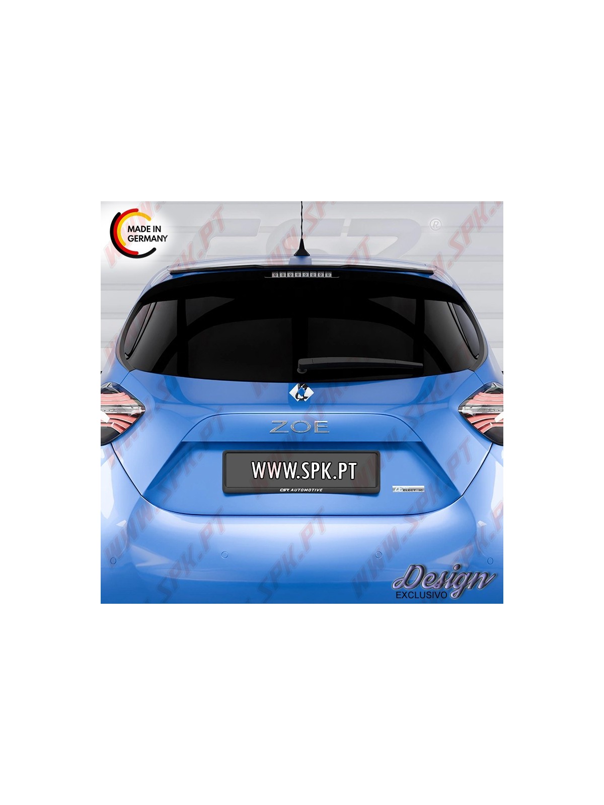 Aileron Traseiro Superior - Renault ZOE (2012-)