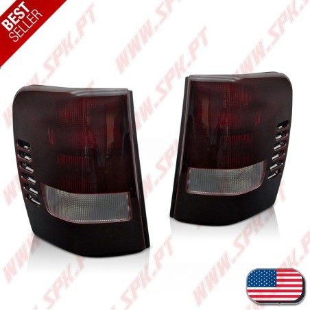 Farolins Look OEM Dark Red - Jeep Grand Cherokee WJ (1999-2005)