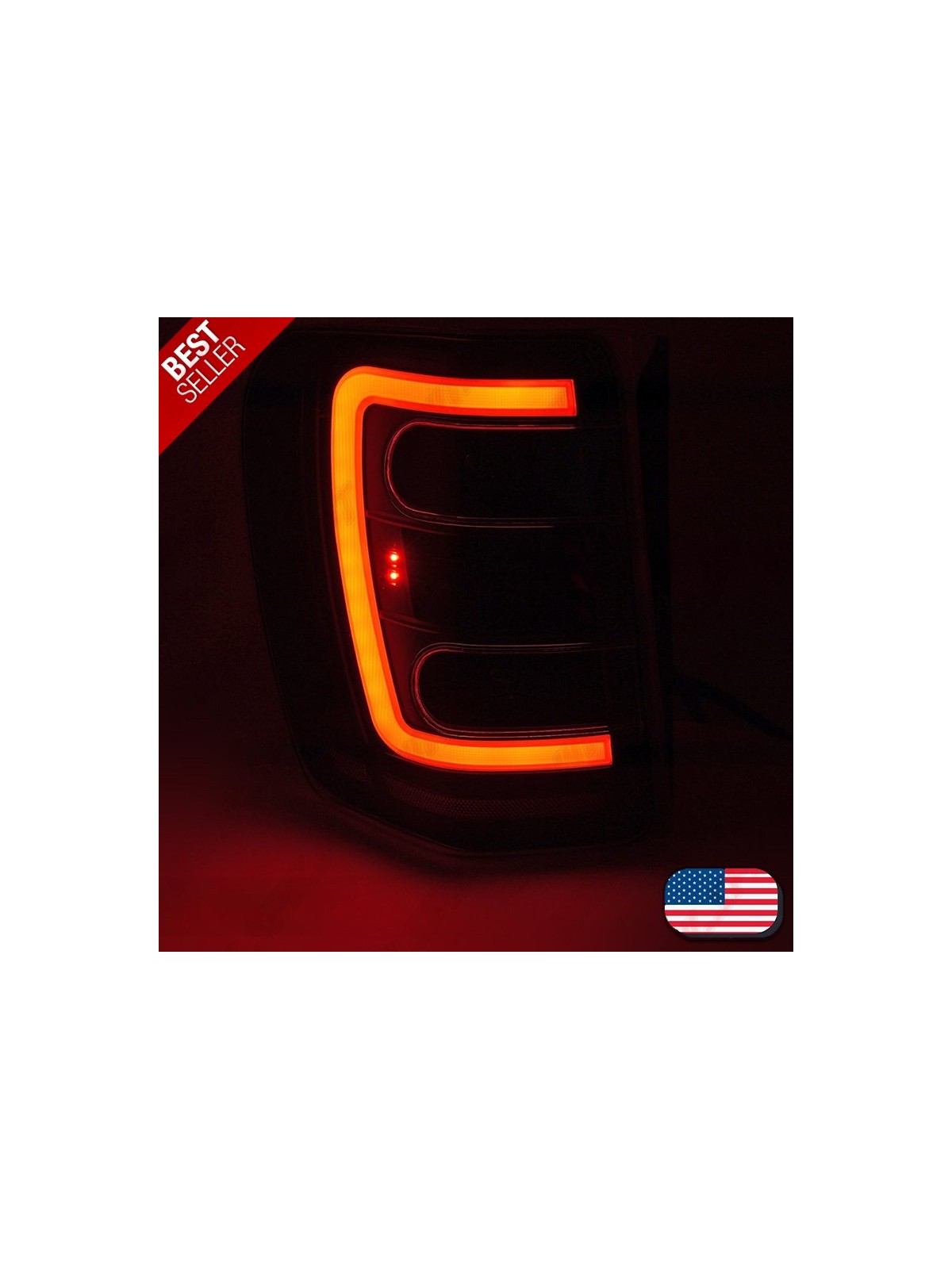 Farolins LED-BAR Red - Jeep Grand Cherokee WJ (1999-2005)