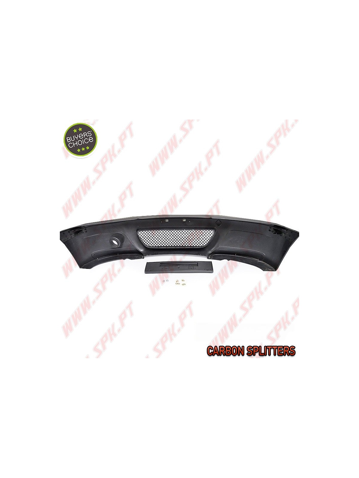 Para-Choques Look CSL C/Splitters Carbono - BMW E46 Sedan / Touring (1998-2005)