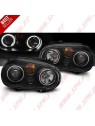 Faróis Angel Eyes CCFL V.2 / BLack - VW Golf 4 (1997-2003)