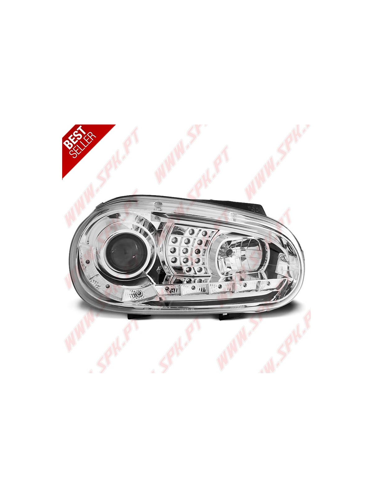 Faróis Daylight / Chrome - VW Golf 4 (1997-2003)