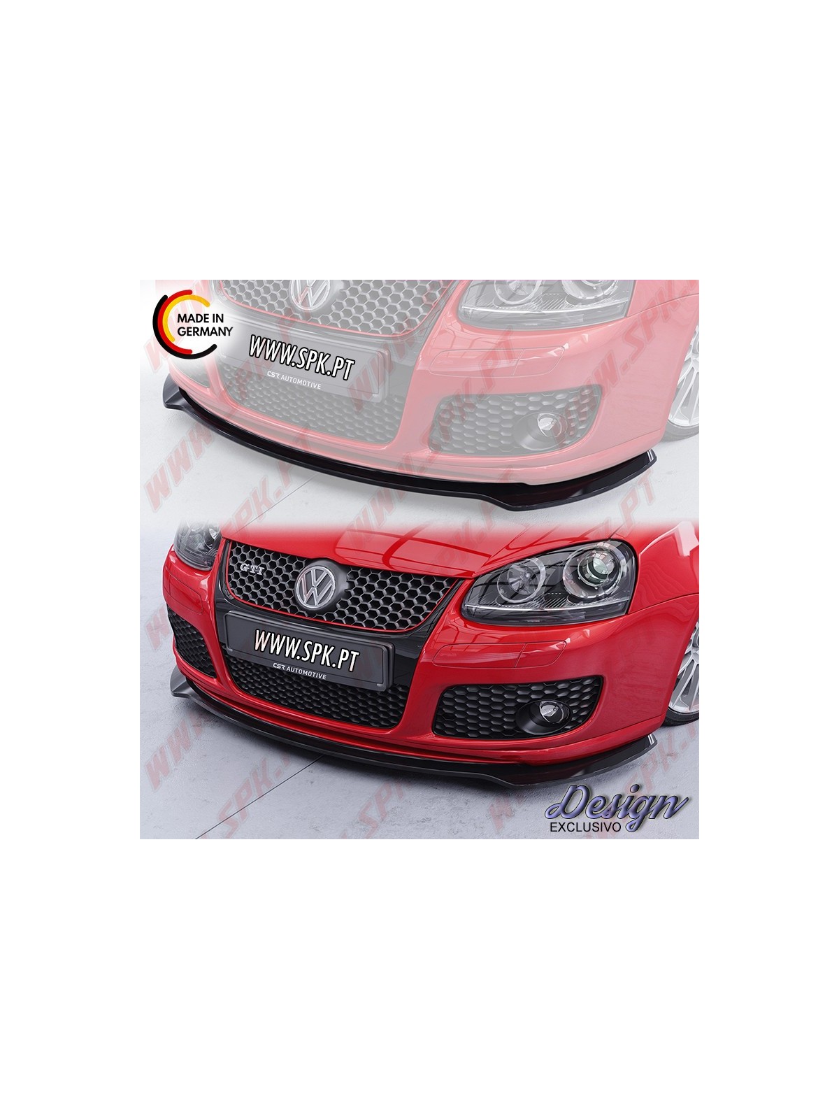 Lip Spoiler Frontal - VW Golf 5 GTI Edition 30 / GTI Pirelli (2006-2008)