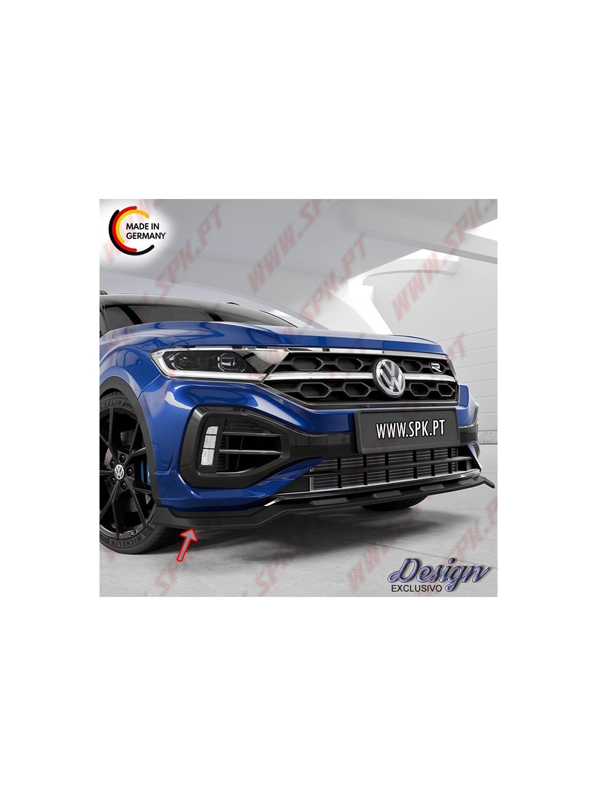 Lip Spoiler Frontal - VW T-Roc R Facelift (2022-)