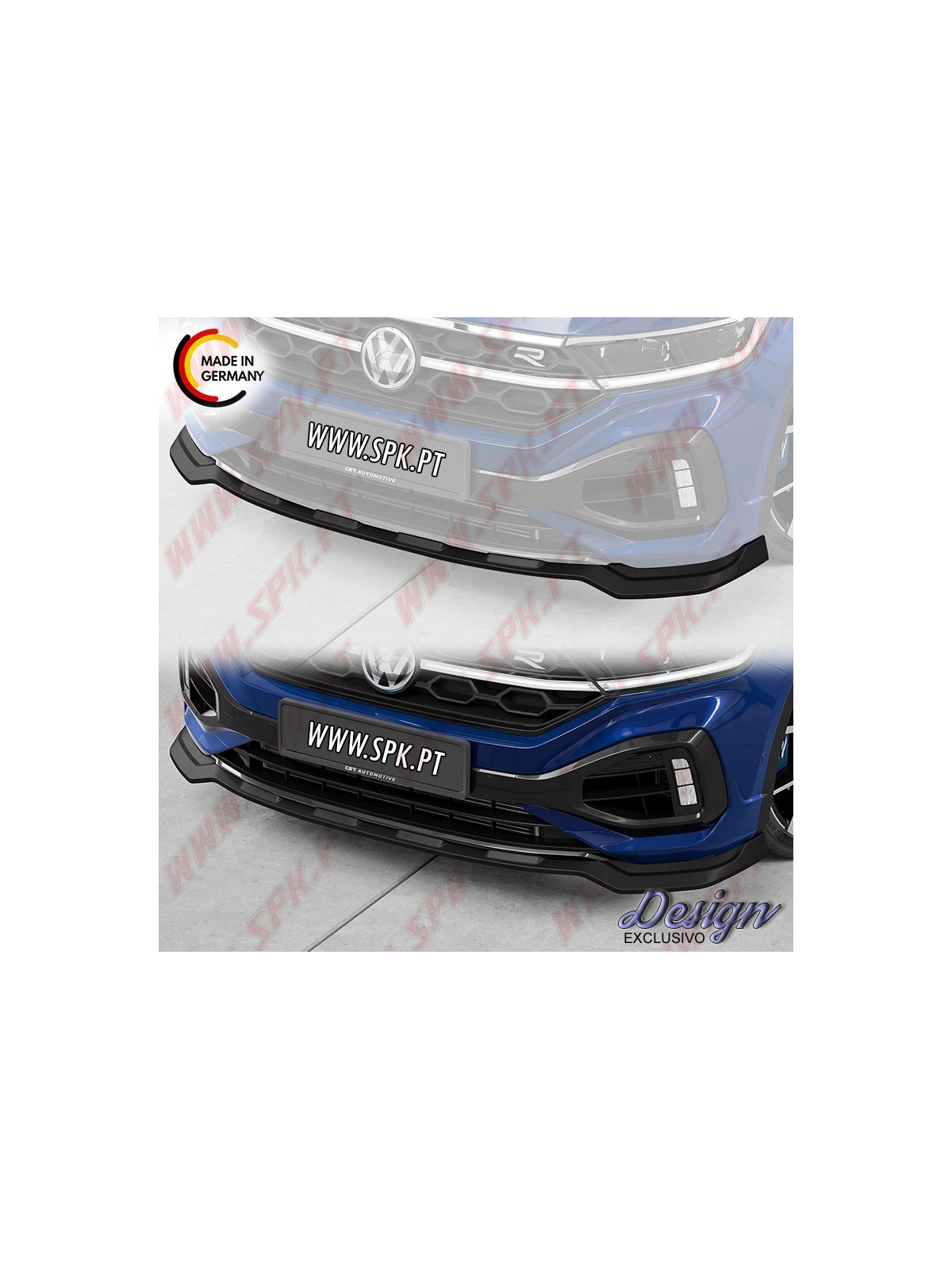 Lip Spoiler Frontal - VW T-Roc R Facelift (2022-)
