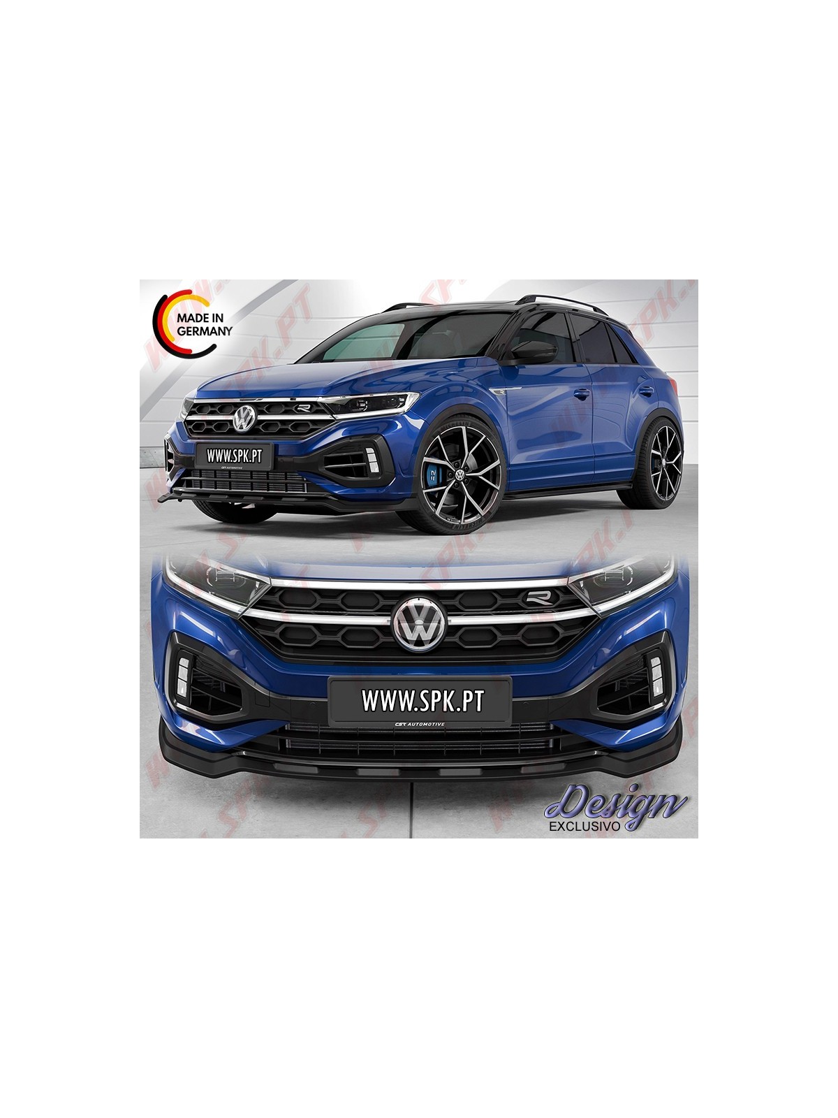 Lip Spoiler Frontal - VW T-Roc R Facelift (2022-)