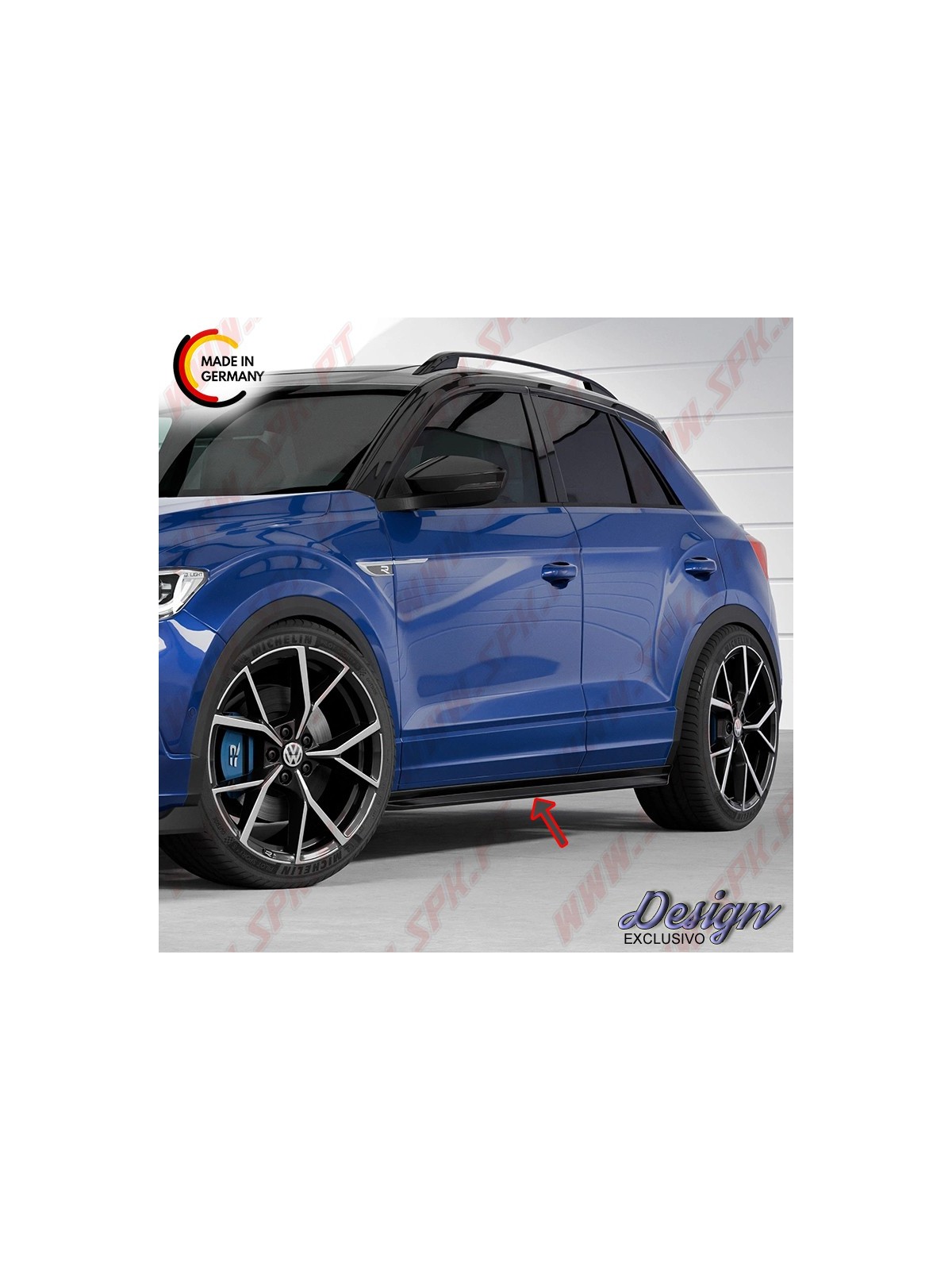 Extensão de Embaladeiras - VW T-Roc R / R-Line (2017-)