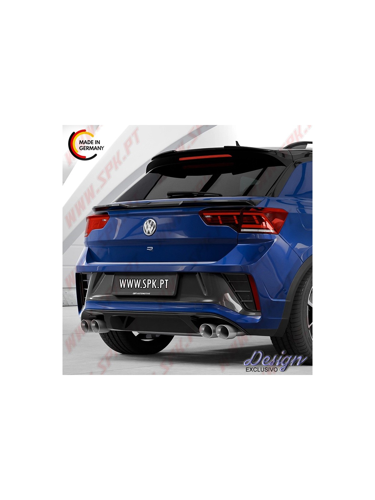 Aileron Traseiro Inferior - VW T-Roc (2017-)