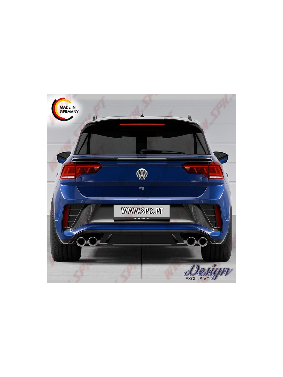 Aileron Traseiro Inferior - VW T-Roc (2017-)
