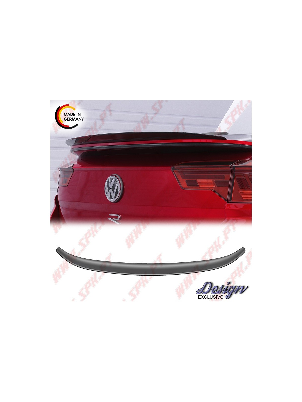 Aileron Traseiro - VW T-Roc Cabrio (2019-)