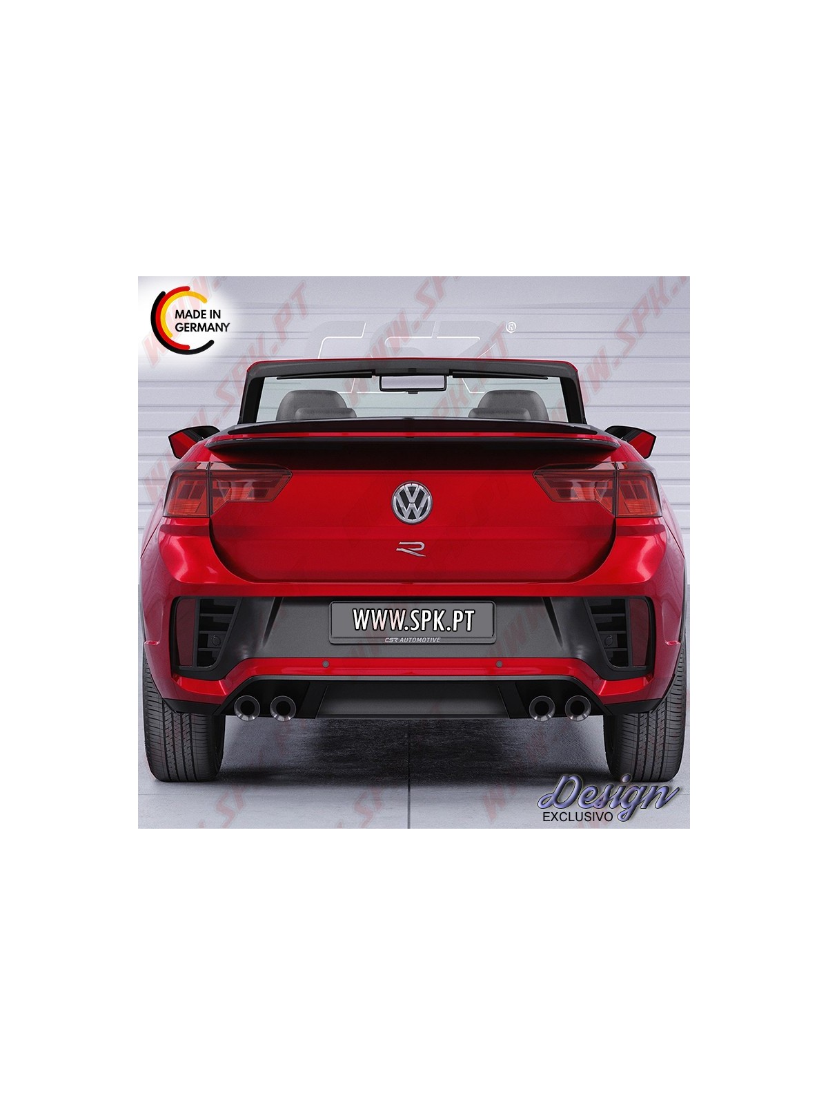 Aileron Traseiro - VW T-Roc Cabrio (2019-)