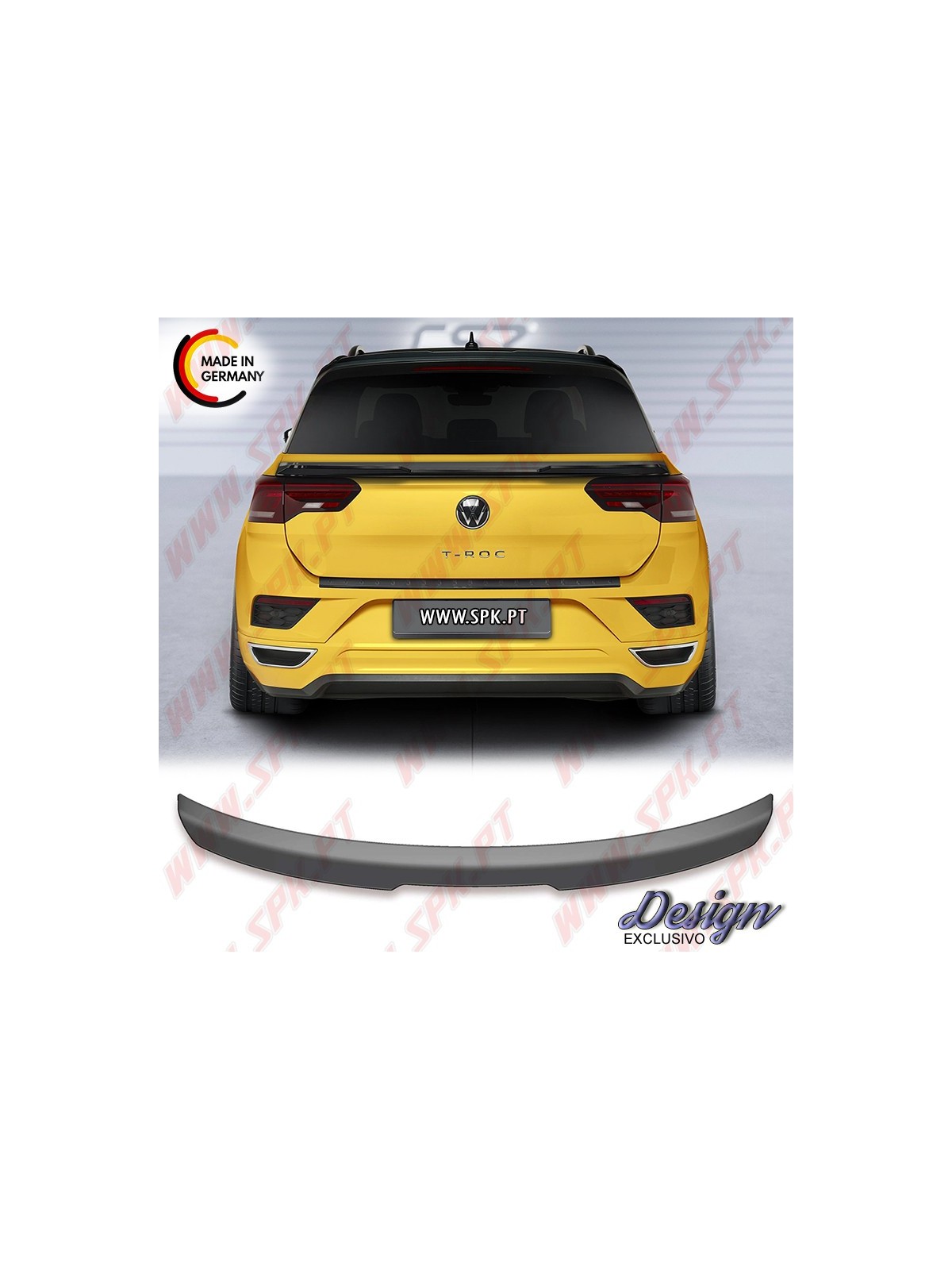Aileron Traseiro Superior - VW T-Roc R-Line / Standard (2017-)