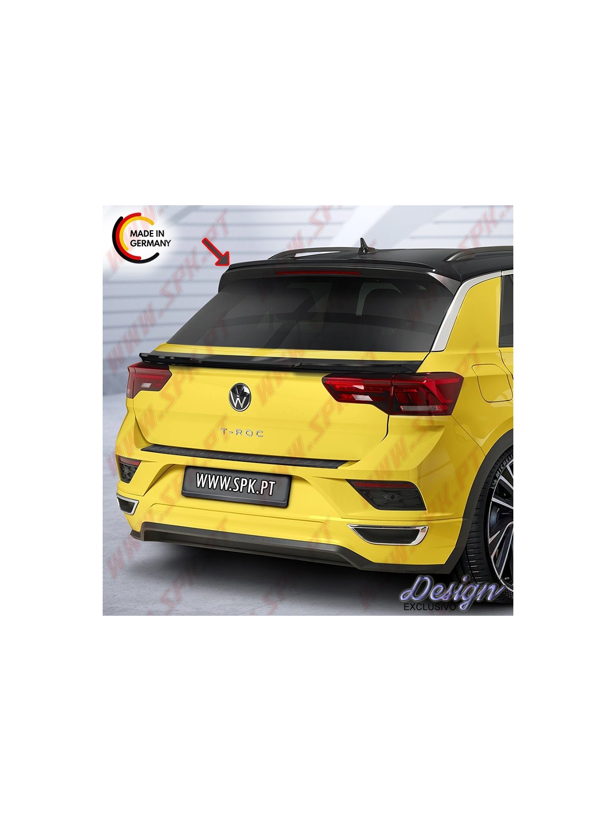 Aileron Traseiro Superior - VW T-Roc R-Line / Standard (2017-)