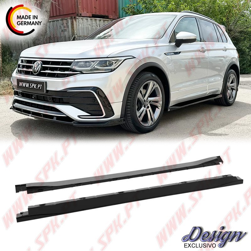 Extensão de Embaladeiras - VW Tiguan R / R-Line Mk2 Facelift (2020-2024)