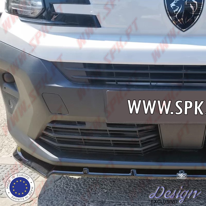 Lip Spoiler Frontal - Citroen Berlingo L2 Mk3 Facelift / Peugeot Partner L2 Mk3 Facelift (2023-)