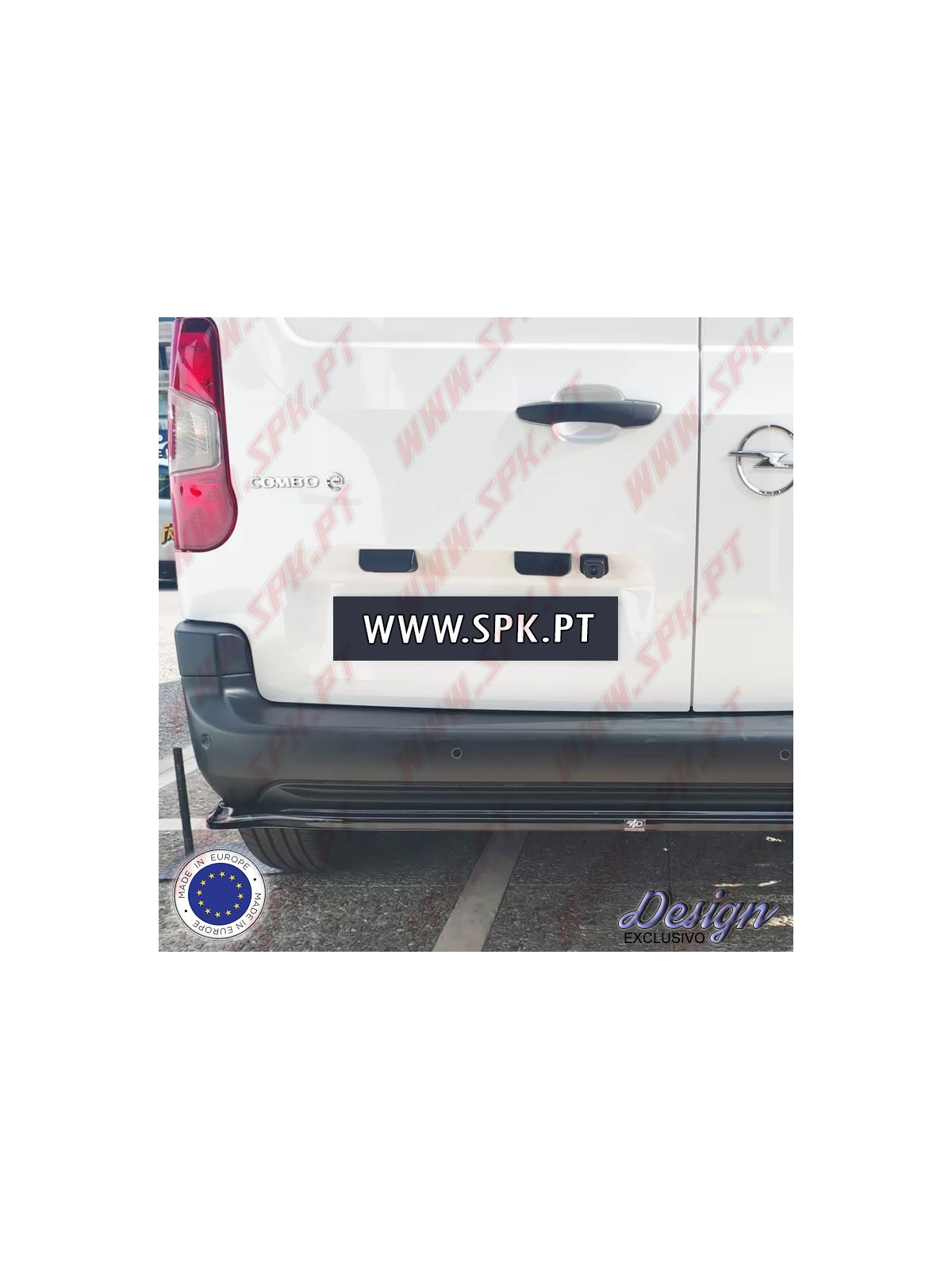 Difusor Traseiro - Citroen Berlingo L1 Mk3 / Peugeot Partner L1 Mk3 (2018-)