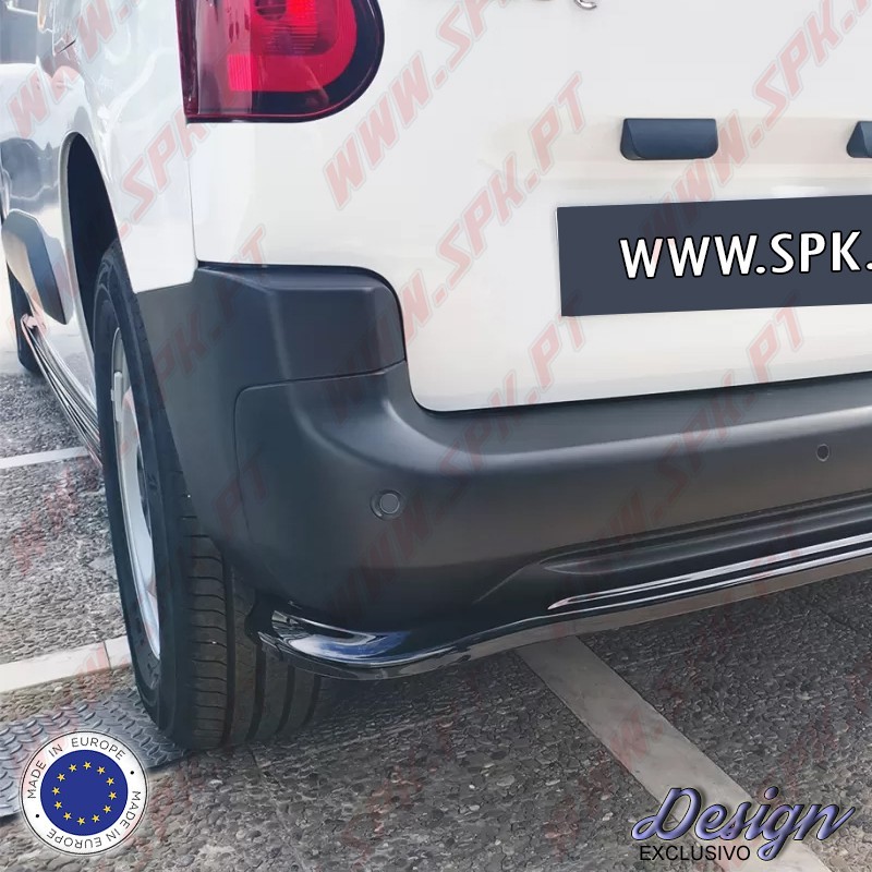 Difusor Traseiro - Citroen Berlingo L1 Mk3 / Peugeot Partner L1 Mk3 (2018-)